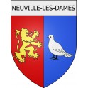 neuville-les-dames 01 ville Stickers blason autocollant adhésif