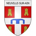 neuville-sur-ain 01 ville Stickers blason autocollant adhésif