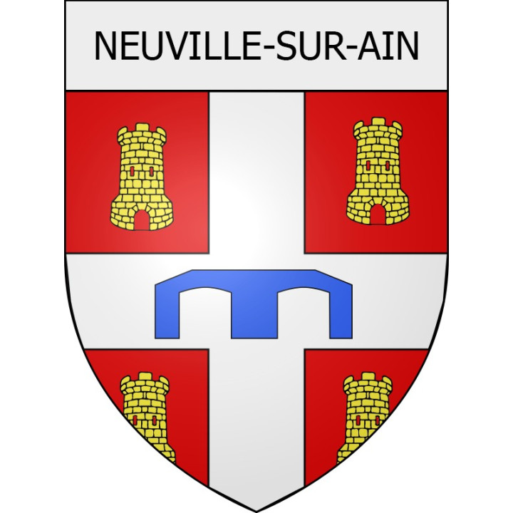 Stickers coat of arms perpignan adhesive sticker