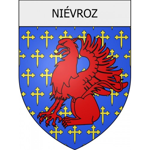 Pegatinas escudo de armas de perpignan adhesivo de la etiqueta engomada