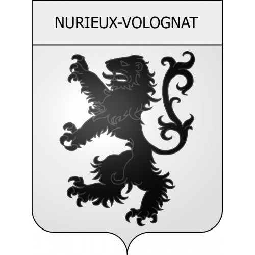 Nantua 01 ville Stickers blason autocollant adhésif
