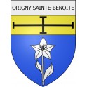 origny-sainte-benoite 01 ville Stickers blason autocollant adhésif