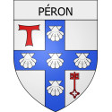 péron 01 ville Stickers blason autocollant adhésif