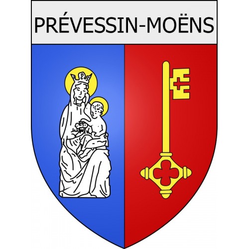 Pegatinas escudo de armas de perpignan adhesivo de la etiqueta engomada