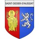 Saint-Didier-d'Aussiat 01 ville Stickers blason autocollant adhésif