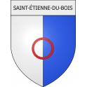 saint-étienne-du-bois 01 ville Stickers blason autocollant adhésif