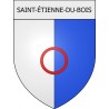 saint-étienne-du-bois 01 ville Stickers blason autocollant adhésif