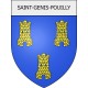 saint-genis-pouilly 01 ville Stickers blason autocollant adhésif