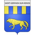 saint-germain-sur-renon 01 ville Stickers blason autocollant adhésif