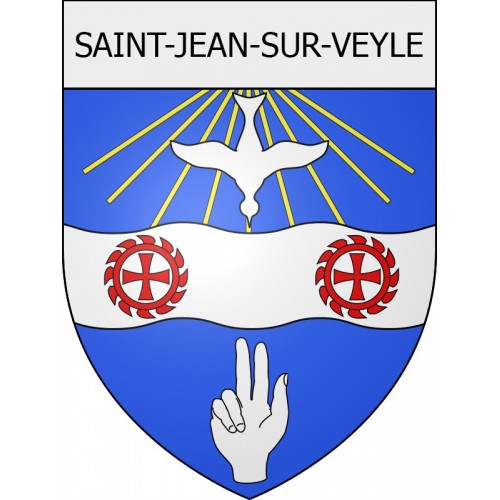 Sticker wappen, gelsenkirchen, augsburg, klebender aufkleber