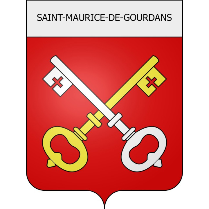Pegatinas escudo de armas de perpignan adhesivo de la etiqueta engomada