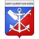 saint-laurent-sur-saône 01 ville Stickers blason autocollant adhésif