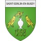 saint-sorlin-en-bugey 01 ville Stickers blason autocollant adhésif