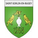 saint-sorlin-en-bugey 01 ville Stickers blason autocollant adhésif