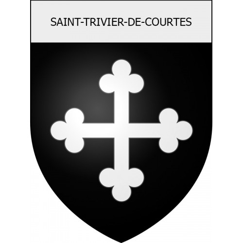 Stickers coat of arms perpignan adhesive sticker