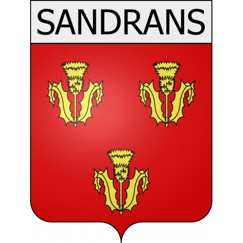 Adesivi stemma perpignan adesivo