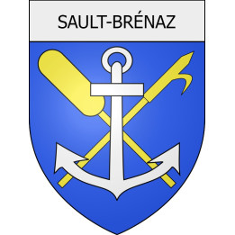Pegatinas escudo de armas de perpignan adhesivo de la etiqueta engomada