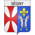Sticker wappen, gelsenkirchen, augsburg, klebender aufkleber