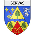 Stickers coat of arms perpignan adhesive sticker