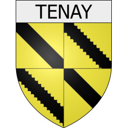 Stickers coat of arms perpignan adhesive sticker