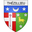 Sticker wappen, gelsenkirchen, augsburg, klebender aufkleber