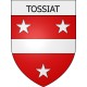 tossiat 01 ville Stickers blason autocollant adhésif