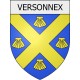 versonnex 01 ville Stickers blason autocollant adhésif