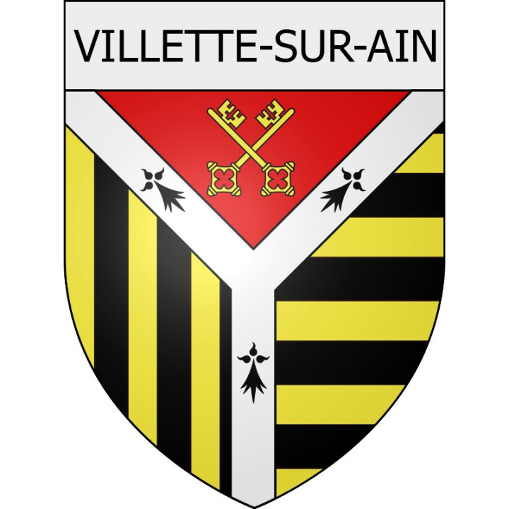 Stickers coat of arms perpignan adhesive sticker
