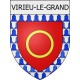 virieu-le-grand 01 ville Stickers blason autocollant adhésif