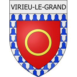Pegatinas escudo de armas de perpignan adhesivo de la etiqueta engomada