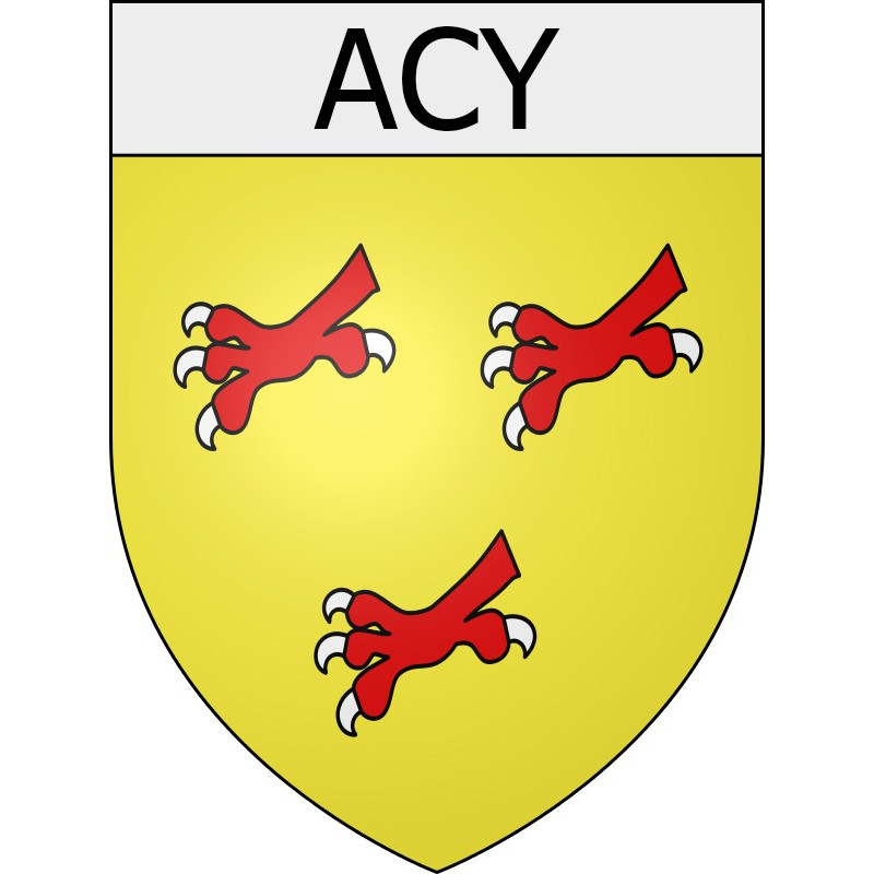 Stickers coat of arms perpignan adhesive sticker