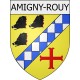 amigny-rouy 02 ville Stickers blason autocollant adhésif