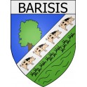 barisis 02 ville Stickers blason autocollant adhésif