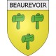 beaurevoir 02 ville Stickers blason autocollant adhésif