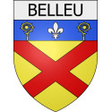 Sticker wappen, gelsenkirchen, augsburg, klebender aufkleber