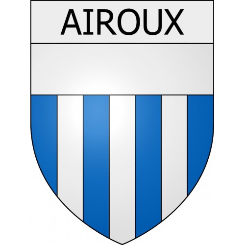 Airoux 11 ville Stickers blason autocollant adhésif