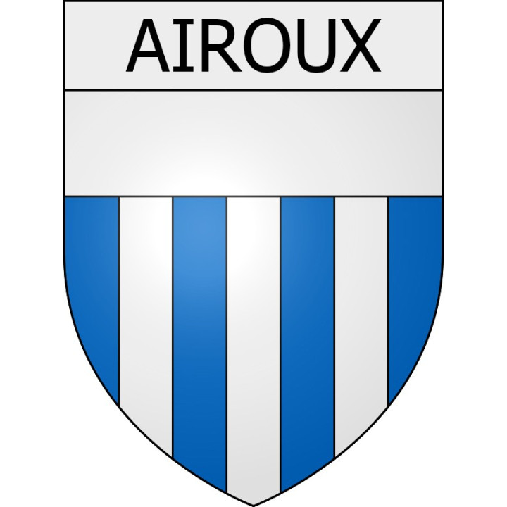 Stickers coat of arms Aigues-Vives adhesive sticker