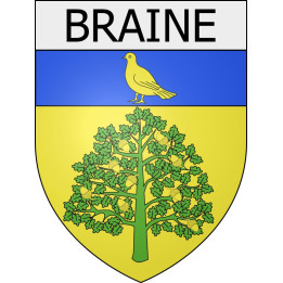 Stickers coat of arms perpignan adhesive sticker