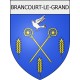 Brancourt-le-Grand 02 ville Stickers blason autocollant adhésif
