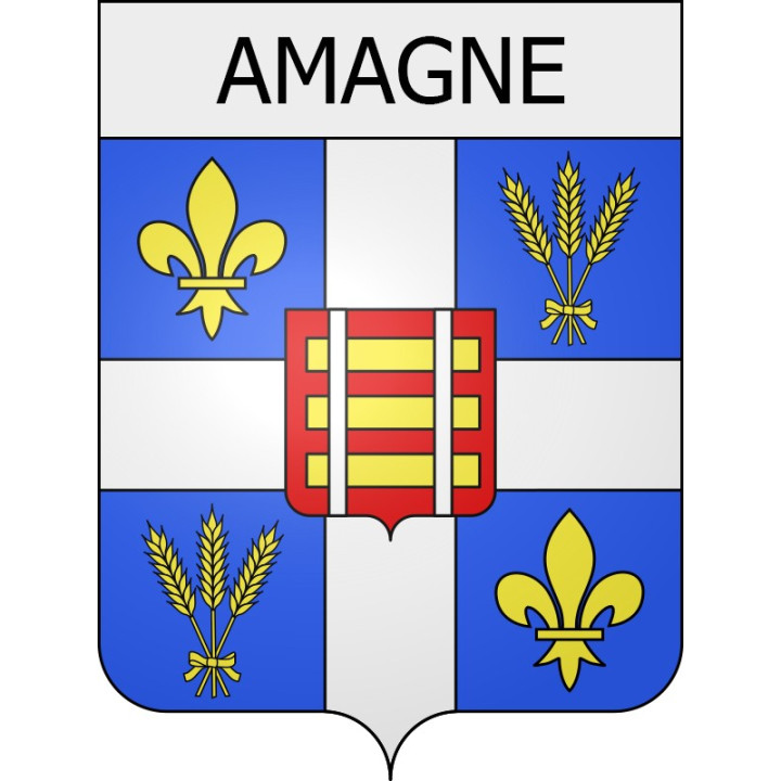 Braine Sticker wappen, gelsenkirchen, augsburg, klebender aufkleber