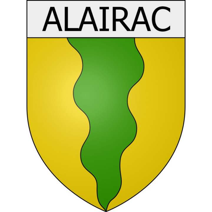 Pegatinas escudo de armas de Ajac adhesivo de la etiqueta engomada