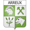 Aouste Sticker wappen, gelsenkirchen, augsburg, klebender aufkleber