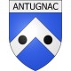 Antugnac 11 ville Stickers blason autocollant adhésif