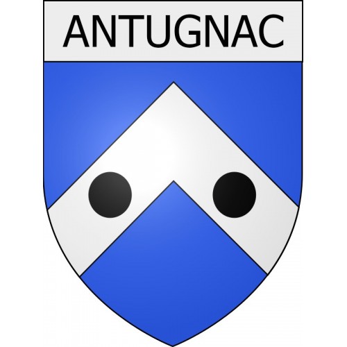Antugnac 11 ville Stickers blason autocollant adhésif