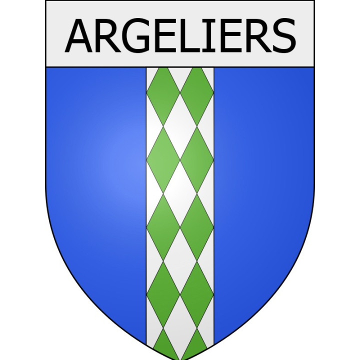 Stickers coat of arms Albières adhesive sticker