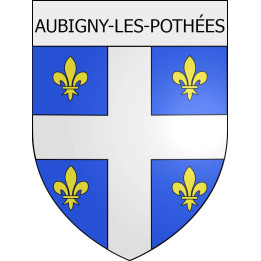 Pegatinas escudo de armas de Arreux adhesivo de la etiqueta engomada