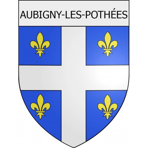 Pegatinas escudo de armas de Arreux adhesivo de la etiqueta engomada