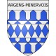 Argens-Minervois 11 ville Stickers blason autocollant adhésif