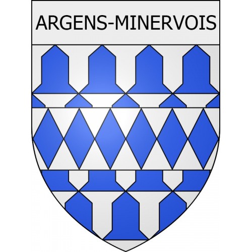 Adesivi stemma Albières adesivo