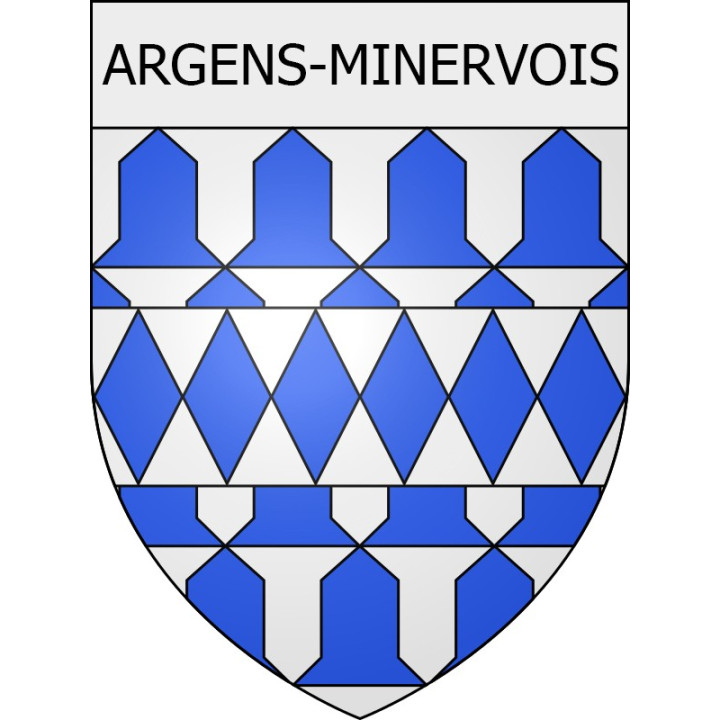 Stickers coat of arms Albières adhesive sticker